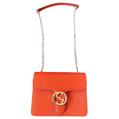 gucci borsa arancione|Gucci Bags for Women .